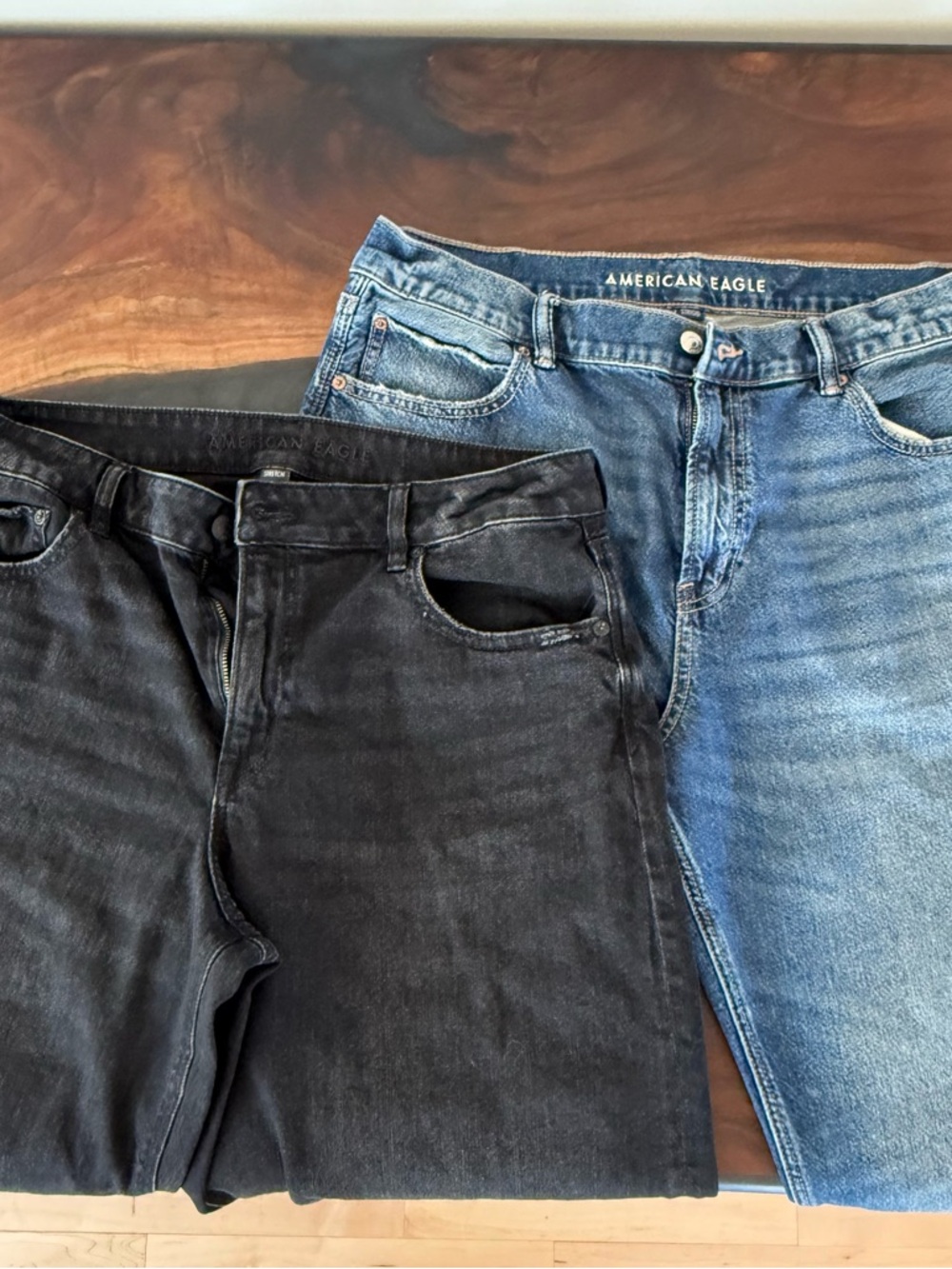 American Eagle Outfitters women’s  Jeans in Black and Blue